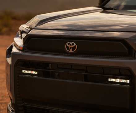 Front end of the 2026 Toyota RAV4 Woodland