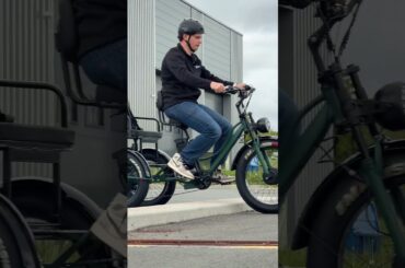 PASSING AN OBSTACLE WITH THE TREEFAT 2 #electricvehicle  #veloelectrique  #obstacles  #asmr