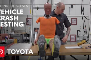 Behind the Scenes: Toyota Vehicle Crash Testing | Toyota