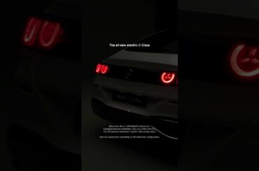 May we introduce? The all-new electric C-Class.
