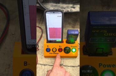 Nissan leaf battery testing out of the car #nissanleaf #evconversion  #evsubaru #electricvehicle