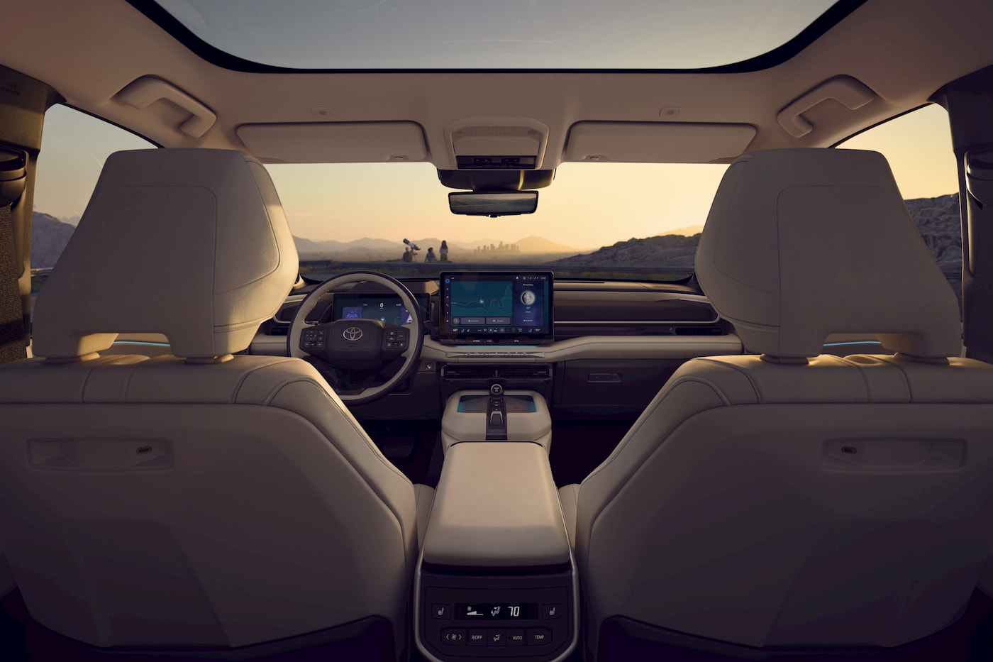 Toyota-Highlander-EV-interior