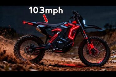 5 Electric Dirt Bikes That Hit Dangerous Speeds (103 MPH!)