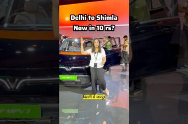 Free Electric charging | VinFast MPV7 #motorgurl #shrutiahuja #electric #evcars