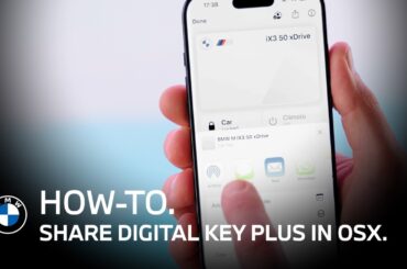 Share Your Digital Key Plus in OSX | BMW How-To