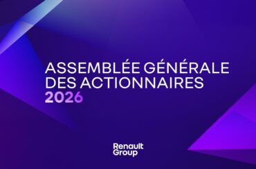 Assemblée Générale des actionnaires 2026 - Renault Group - Conférence - Jeudi 30 avril 2026