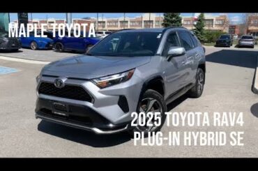 2025 Toyota RAV4 Plug-In Hybrid SE AWD | Walkaround