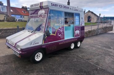 Scottish Ice Cream Van inspired by Lagonda.