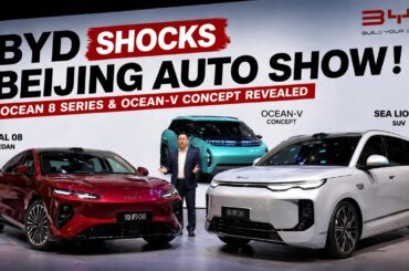 BYD Just Shocked Beijing With Ocean 8 Series and OCEAN V Concept