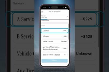 How to use the service scheduler in the Mercedes-Benz app