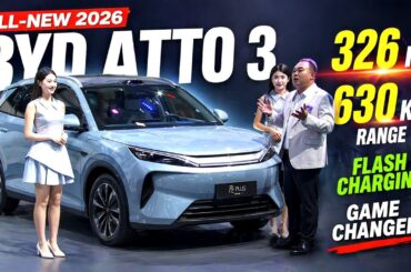 New BYD Atto 3 Hits 326 HP and 630 KM Range This Changes Everything