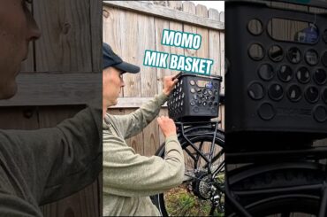 Momo Basket MIK: Easy E-Bike Cargo Setup