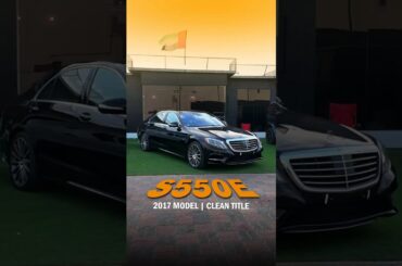 Distress Deal Mercedes S550e 2017 | Plug-in Hybrid