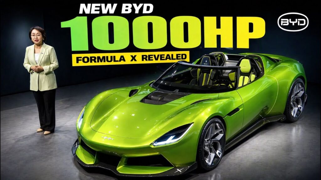 BYD Just Shocked Beijing With a 1000 HP Electric Supercar and New ...