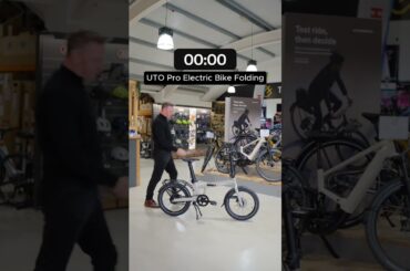 UTO Pro Electric Bike Folding and Unfolding