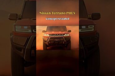Nissan Terrano PHEV Concept Revealed | Auto China 2026 show #ytshorts #shorts