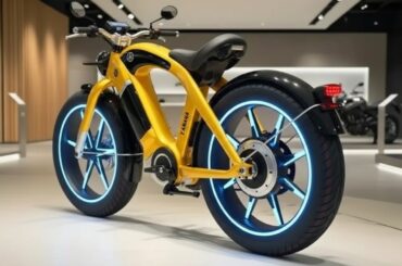 Game Changer! Yamaha Launches 580KM Range Electric Cycle with Ultra-Fast Charging