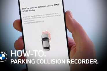 BMW Parking Collision Notification and Recorder | BMW How-To