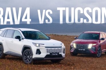 NEW Toyota RAV4 vs Hyundai Tucson Hybrid Comparison Review: Finding The Ultimate Family SUV
