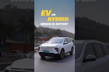 The big question: EV or Hybrid, which one’s better? #PowerDrift #XEV9S #MahindraElectricOriginSUVs