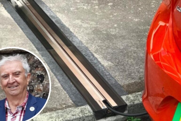 Fears electric car 'pavement channels' could spark conflicts