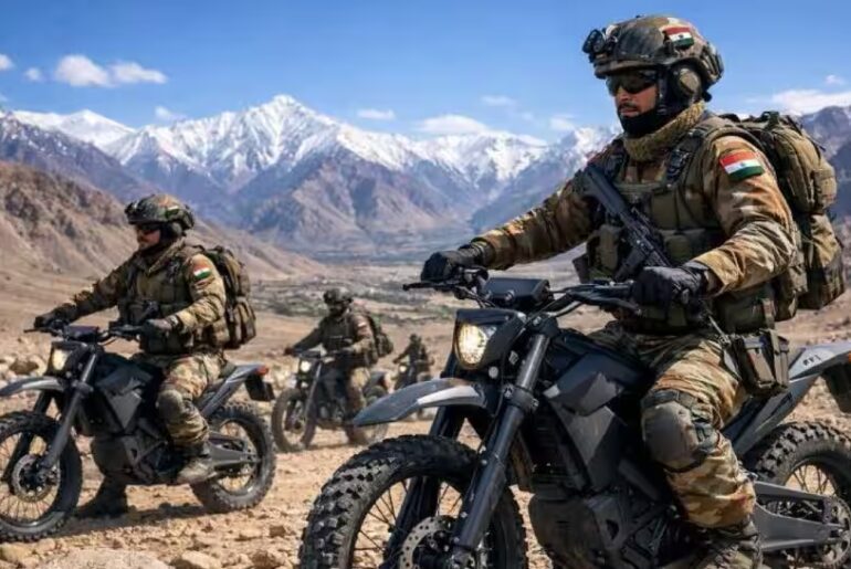 No sound, no heat, no trace: Indian Army deploys silent electric bikes for frontline operations