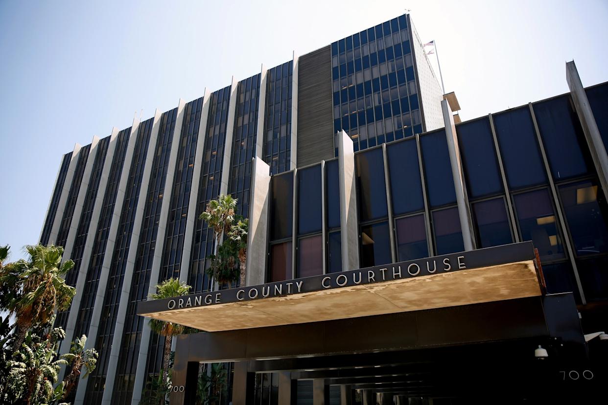 Gary Coronado/Los Angeles Times via Getty Images, FILE - PHOTO: In this Aug. 12, 2016, file photo, the Orange County Courthouse is shown in Santa Ana, Calif.