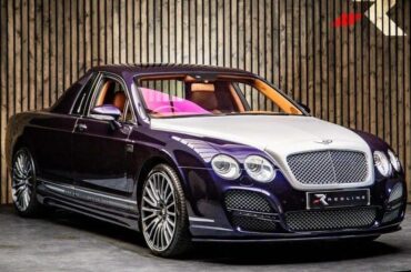Flying Spur pick-up by DC Customs