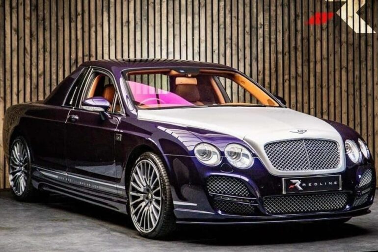 Flying Spur pick-up by DC Customs
