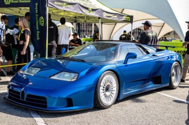 [Bugatti EB110, Gumpert Apollo, Spyker C8 Laviolette] at the Long Beach GP