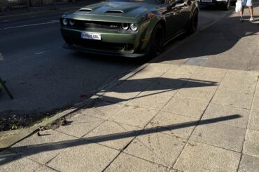 [Dodge Challenger] not far from my work beastly looking thing