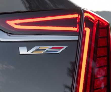 2019 Cadillac CT6-V -- V-Series Badge