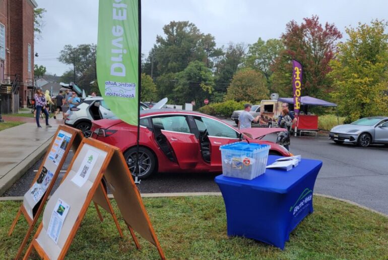 Displaying cars – and the lifestyle – at EV fest