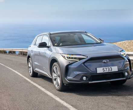 2024 Subaru Solterra St. Helena Front Three-Quarter