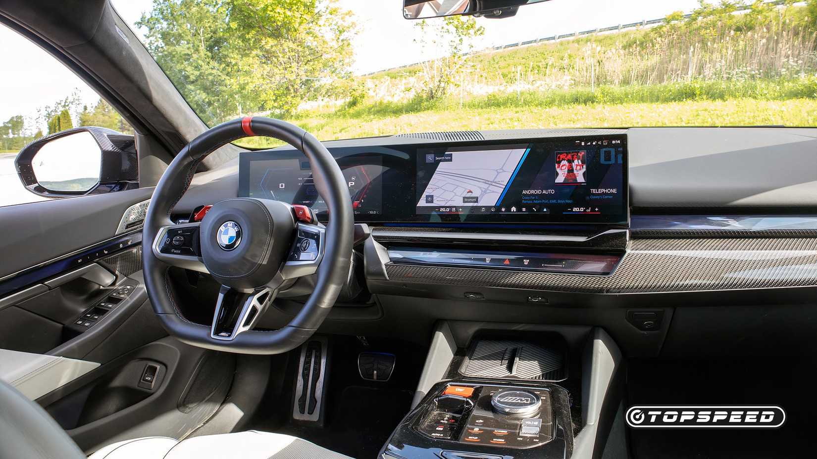 2025 BMW M5 Dashboard TopSpeed