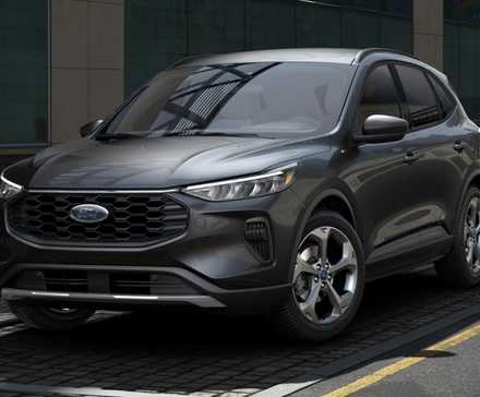 2025 Ford Escape Hybrid Gray Front Angle