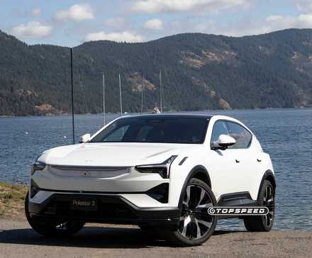 2025 Polestar 3 Front Three Quarter TopSpeed