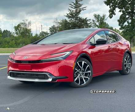 2025 Toyota Prius Plug-In Hybrid XSE -- Front Three-Quarter 2