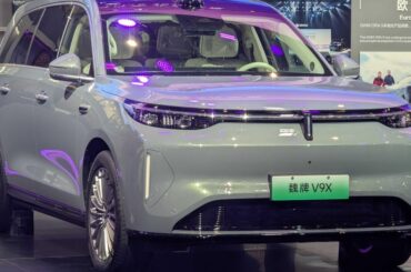 2026: Wey V9X: GWM’s new flagship SUV has a huge battery for a PHEV, and features galore