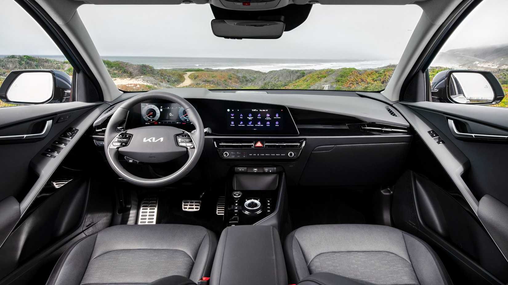 2026 Kia Niro Hybrid Interior View of the front cabin