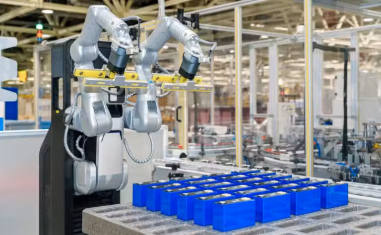SAIC-GM deploys wheeled humanoid robots on Buick battery assembly line