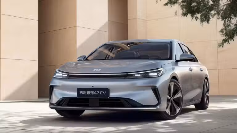 Geely Galaxy teases A7 EV sedan, expanding pure electric lineup