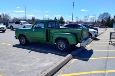 First one before I went into Walmart second one when I came out