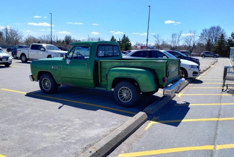 First one before I went into Walmart second one when I came out