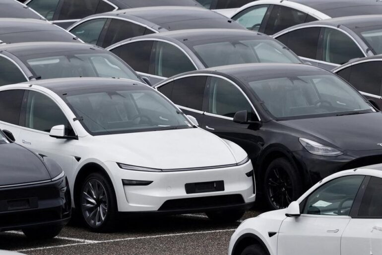 Tesla sees modest quarterly sales uptick