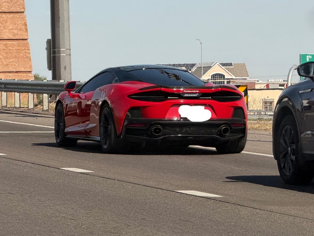 I think this is a [Mclaren GTS] in CO with Montana plates.