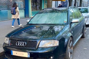 [Audi C5 RS6 Plus] neglected in Paris