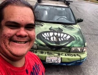 A Drivable Art Canvas Vehicle!