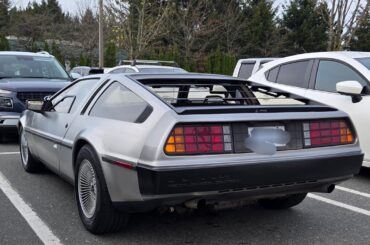 The [DeLorean DMC12] may have been a shitty car, but it looks cool!