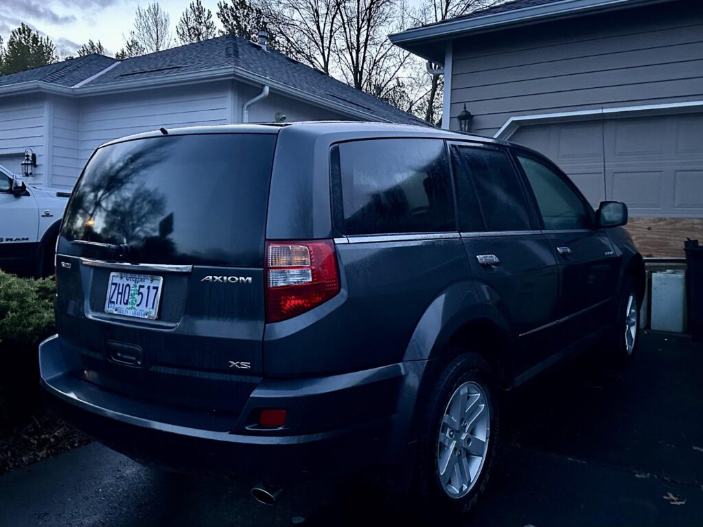 I’ve seen a couple F-40s, but only one [Isuzu Axiom].